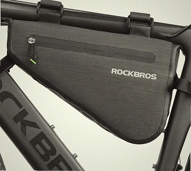2.5L Bike Bicycle Frame Bag Waterproof Bikepacking Bike Bag Triangle Frame Bag L