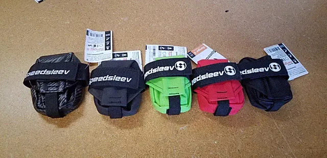 5 Pack Speedsleev Ranger S Bicycle Seat Pack Black NEW Retail $35 x5 Holiday Lot