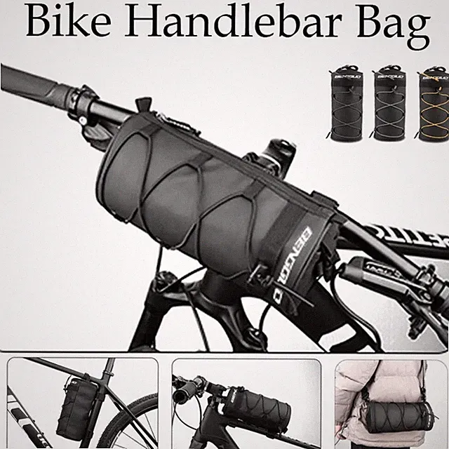 Bike Front Bag Large Capacity Storage Outside Waterproof Multifunction Riding Ba