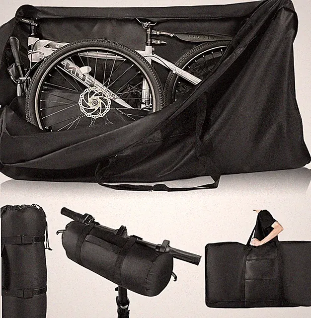 Bike Travel Bag, Upgraded 900D Heavy Duty MTB with Strong Webbing, Portable F...