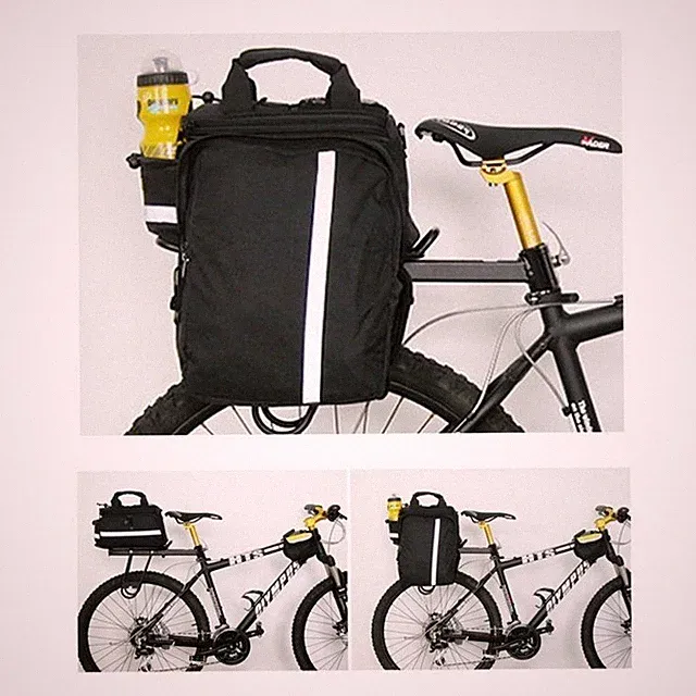 Bushwhacker Mesa Trunk Rear Rack Bag Bike Pannier Cycling Gear Bicycle Cargo