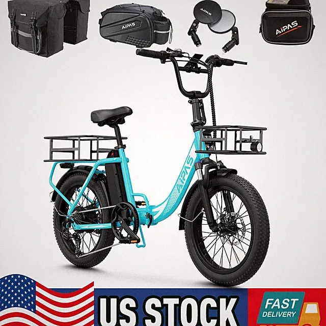 E-Folding Bike 1000W Commuter City Foldable bike 48V/12.8Ah for Adults