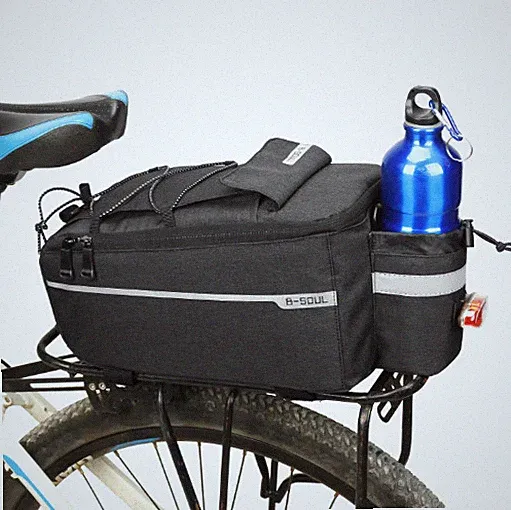 Electric Folding Bike Rear Rack Bag Double Side Pannier Cycling Storage Bag