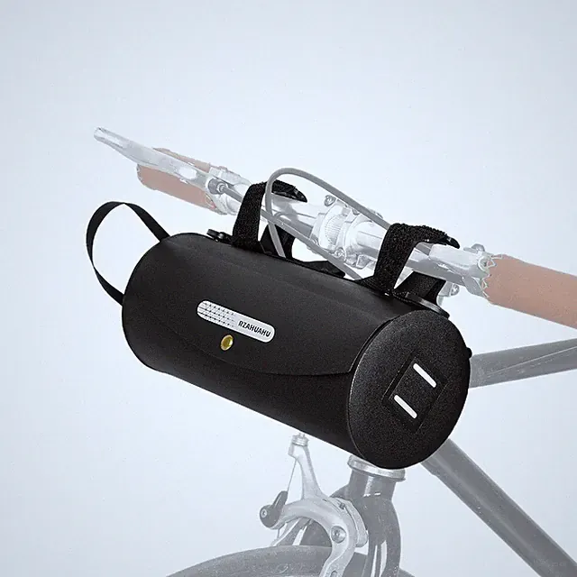 Hard Handlebar Front Storage Bag Bike MTB Folding Bike Bicycle Cylinder Head Bag