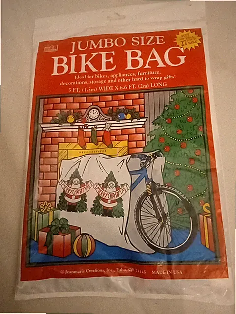 Jumbo Size Bike Bag - 5 ft Wide x 6.6 ft Long - Half Price On Sale