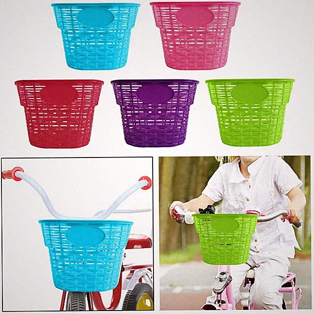 Kids Bike Basket Tricycle Basket Lightweight Bike Frame Basket Bike Pannier for