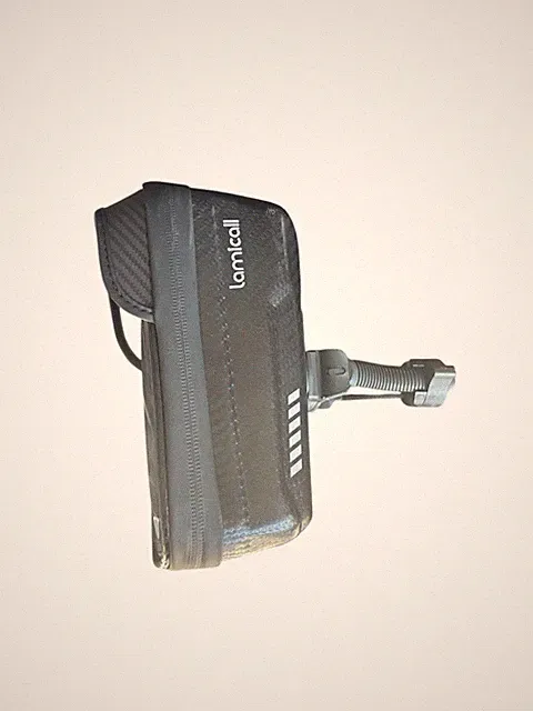 Lamicall Bike Top Tube Bag Bolt-On Strap Waterproof Front Frame Phone Holder