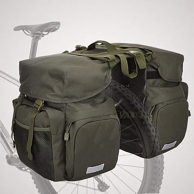 Large Saddle Bags for bike,Waterproof 50L Panier bag for Bicycles/MTB/E-Bike,...
