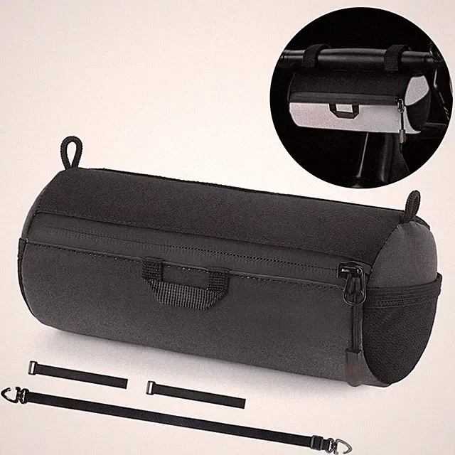 Lightweight Reflective Bike Handlebar Bag for Safe For Night Adventures