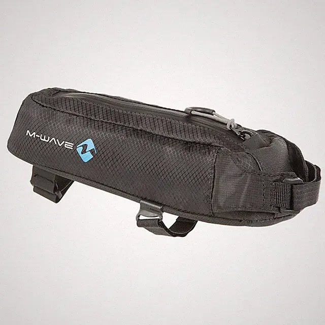 M-WAVE Rough Ride Top Bag Black – Waterproof & Shock-Absorbing Design
