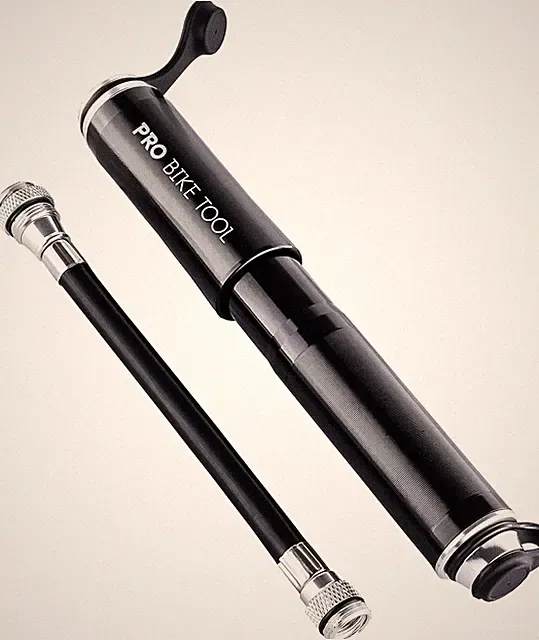 Mini Bike Pump - Compact and Portable Bicycle Tire Pump for Fast Inflation - Com