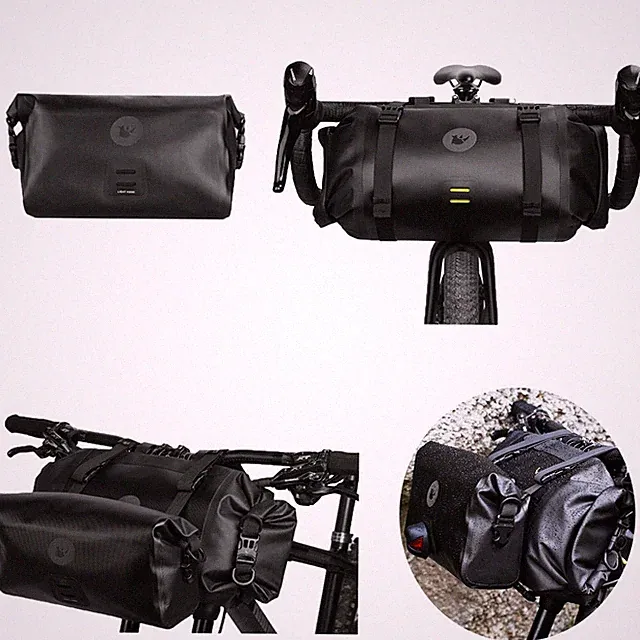 Mountain Bike Head Large Capacity Sub Mother Bag Removable Waterproof 4L8L12L
