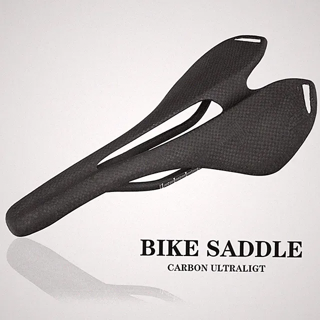 MTB Road Bicycle Carbon Fiber Saddle Seat Ultralight Riding Saddle Seat Cushion