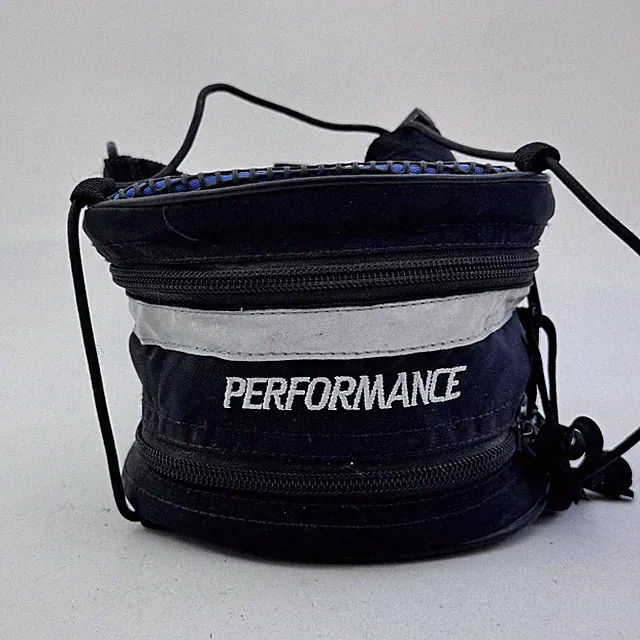 Performance Bike Expandable Saddle Bag Seat Pack Reflective Black Under Seat A18