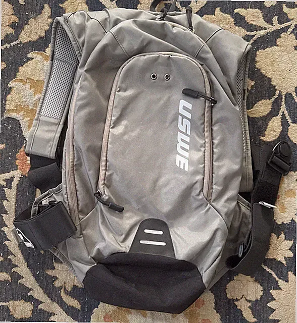 USWE Lizard 16 Hydration Biking Backpack Grey MTB Gravel Mountain Bike Backpack