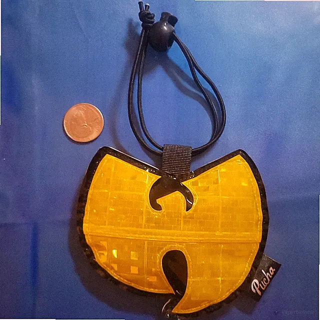 Wu-Tang Clan Hanging Reflector By @PuchaCreations For Bicycles And Bags